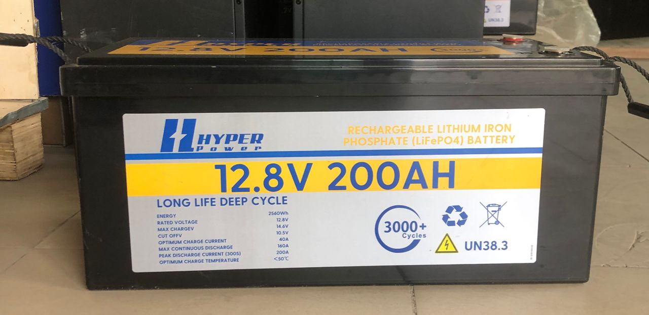 12.8V 200 Ah Battery