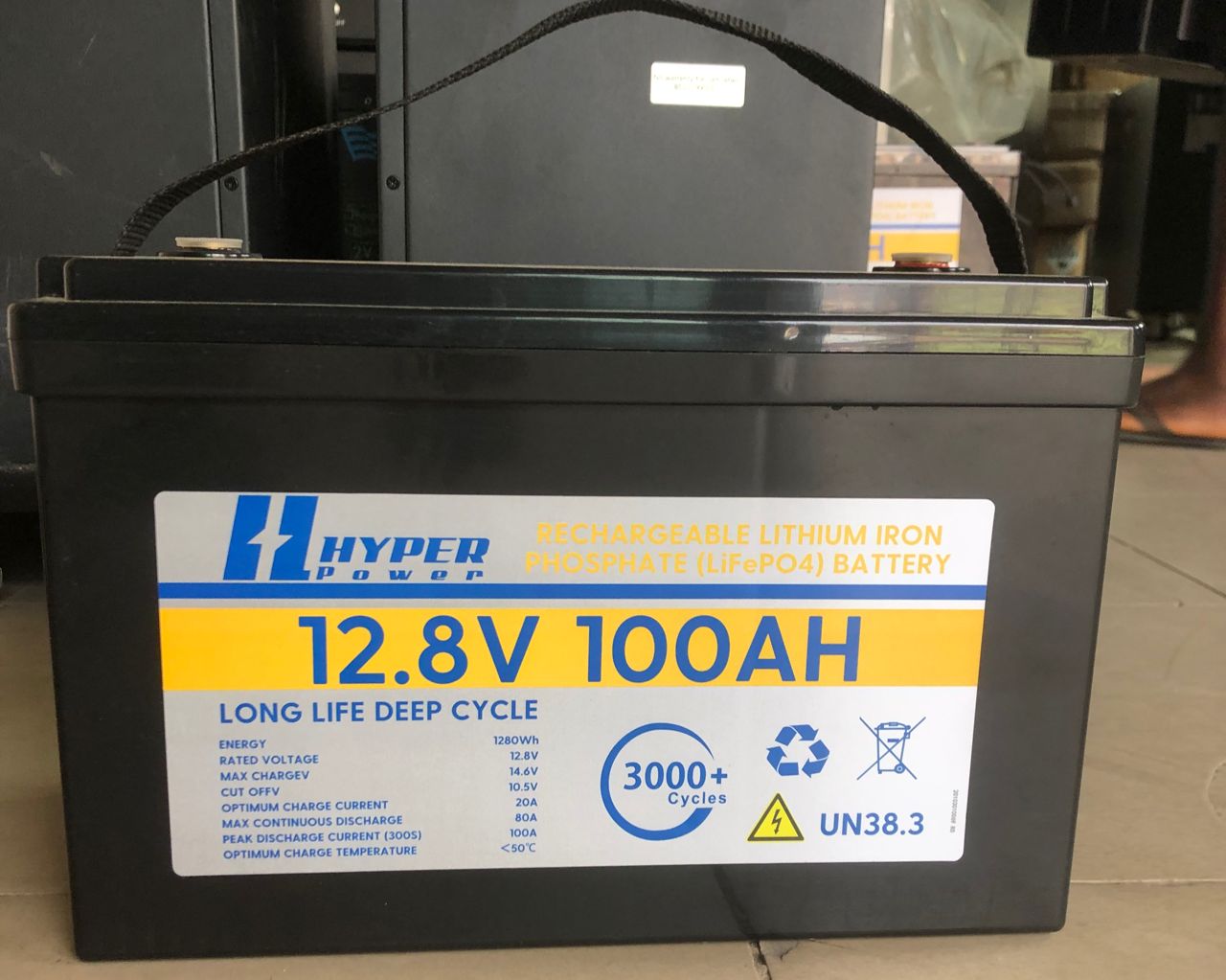 12.8V 100AH Battery